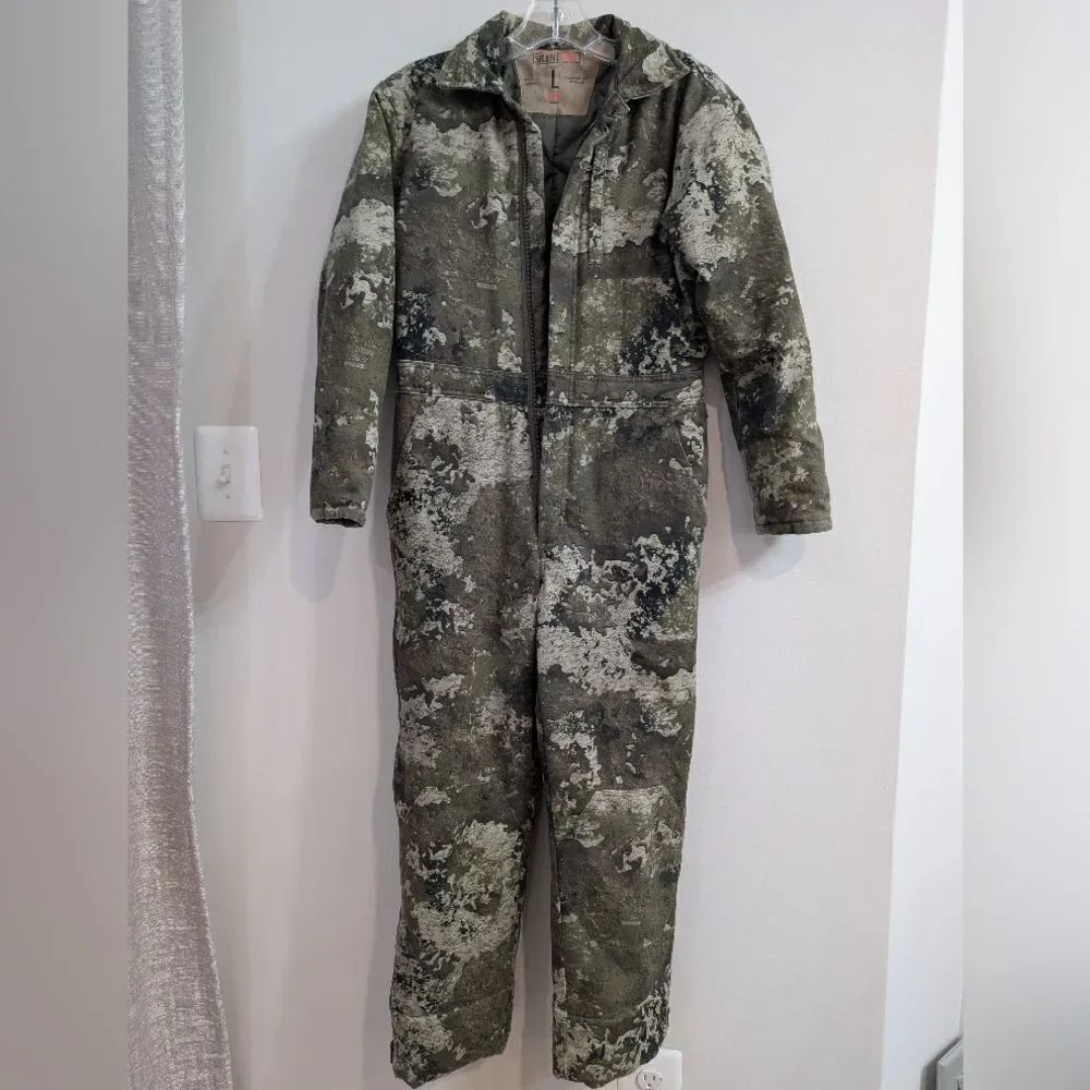 RedHead Silent-Hide Insulated Coveralls for Kids Sz Large Youth